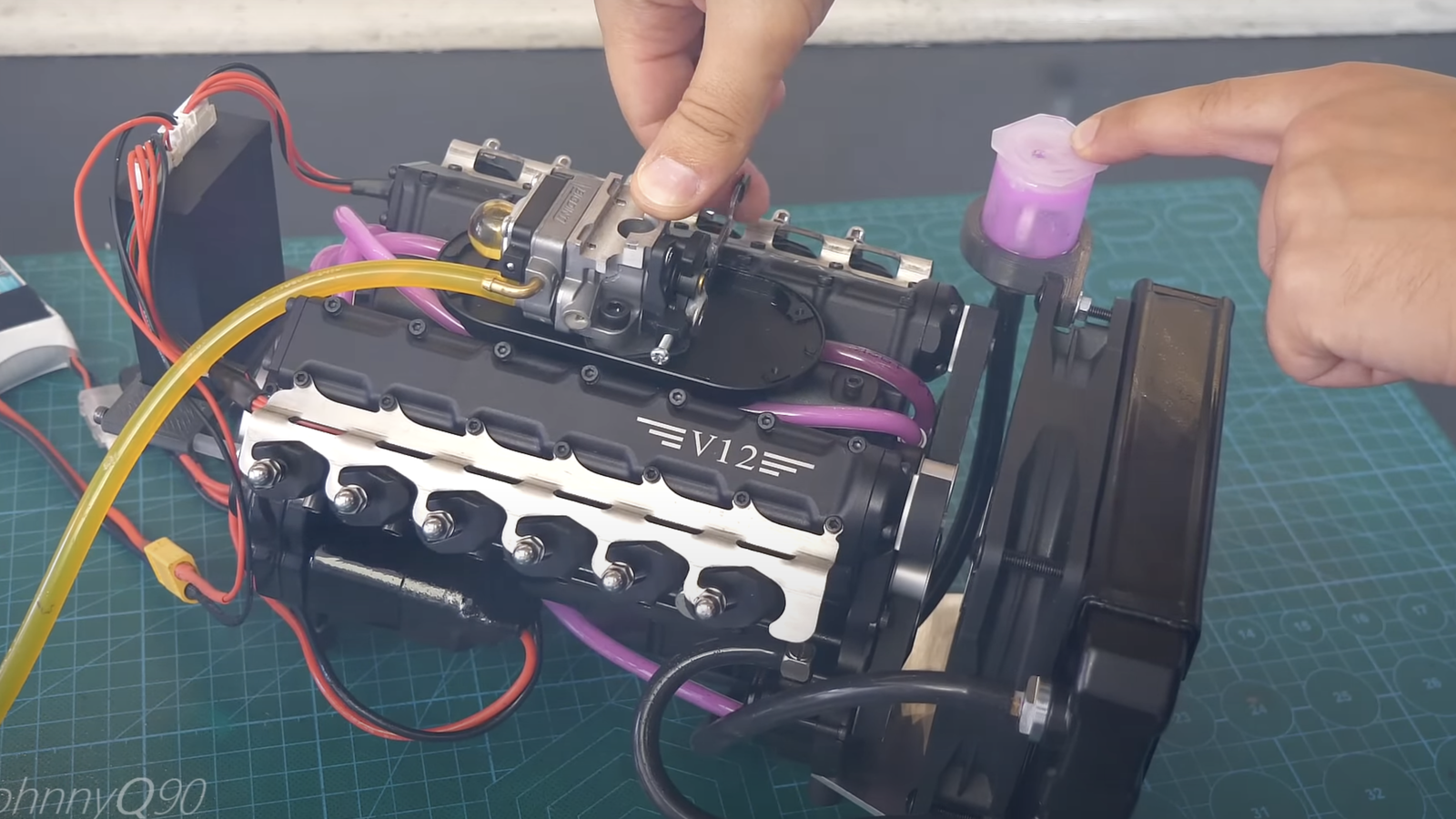 Here's What A 50cc V12 Engine Sounds Like